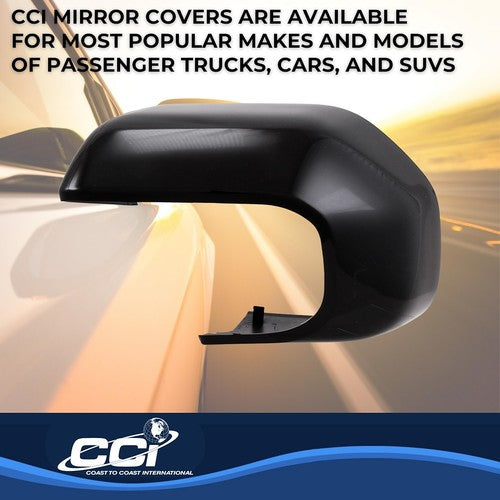 Coast To Coast CCIMC67552BLK Exterior Mirror Cover Top Half Replacement Qty 2