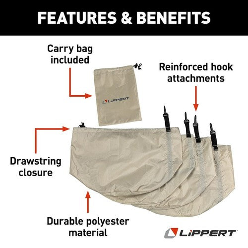Lippert Components 2022120599  EXTERIOR HARDWARE RV