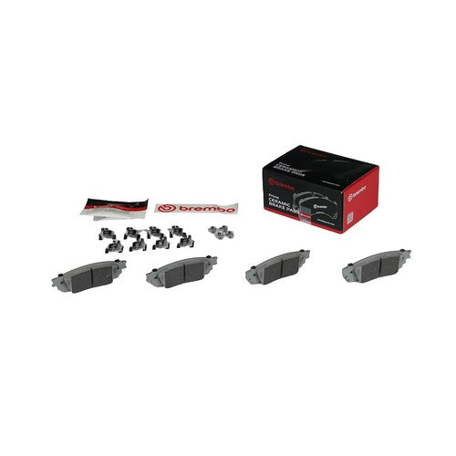 Brembo Rear Ceramic Brake Pads Fits 2019-2025 Toyota RAV4 Brakes 4 Piece P83160N