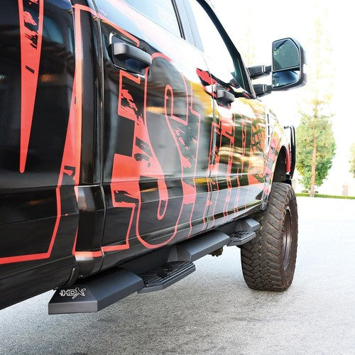 Westin Automotive 56-23945 Steel Square Black Textured Powder Coated Nerf Bar
