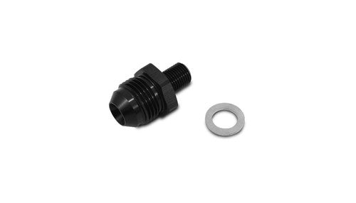 Vibrant Performance 16615 Adapter Fitting -6AN Male To 12mm x 1.5 Thread Male