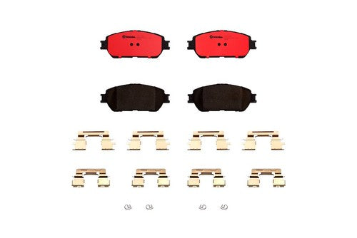 Brembo Front Ceramic Brake Pads Fits 2005-2015 Toyota Tacoma 4 Pc Brakes P83105N