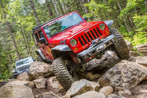 Warn 101450 Elite Series BUMPER JEEP FRONT