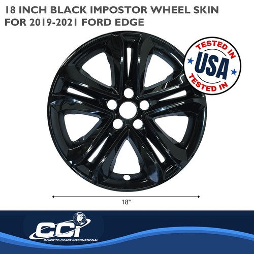 Coast To Coast IMP492BLK IMPOSTOR  WHEEL COVER