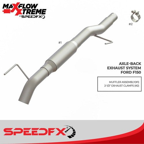 SpeedFX 50300 MaxFlow Xtreme Cat Back System EXHAUST SYSTEM