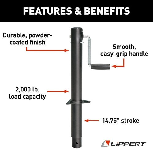Lippert Components 285420  TRAILER JACKS