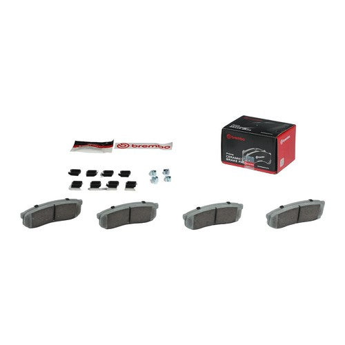 Brembo Rear Ceramic Brake Pads Fits 2003?2024 Toyota 4Runner 4 Pc Brakes P83024N