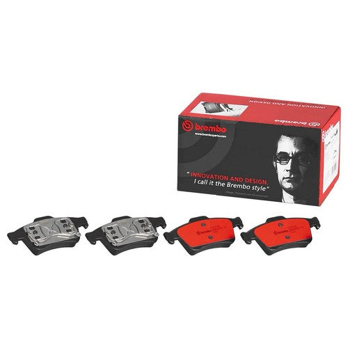Brembo Rear Ceramic Brake Pads Fits 2003 Saab 9-3 Brakes 4 Piece P59044N