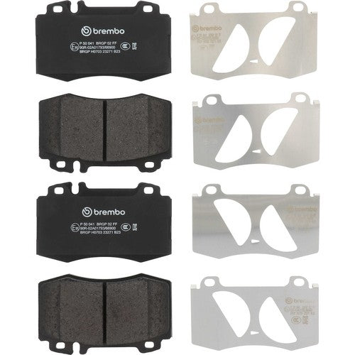 Brembo Front Low Metallic Brake Pads Fits 2003-2006 Mercedes-Benz S500 P50041