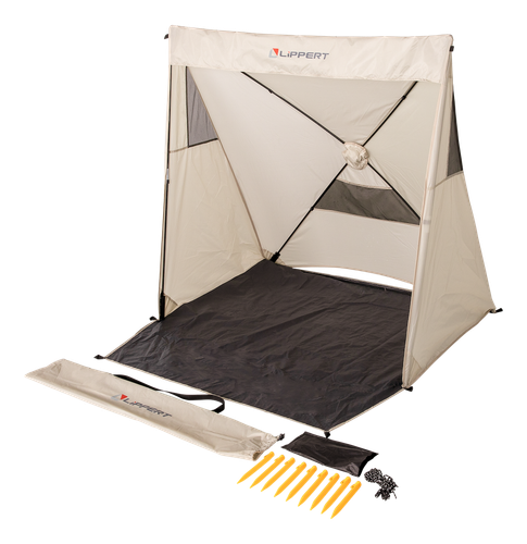 Lippert Components 2022114833 Portable Canopy 58in H x 53-1/2in W x 39in Dep