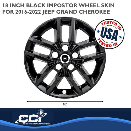 Coast To Coast IMP425BLK IMPOSTOR  WHEEL COVER
