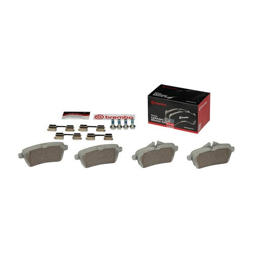 Brembo Rear Ceramic Brake Pads Fits 2016-2018 Mercedes-Benz GLE350 4 Pc P50099N