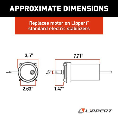 Lippert Components 138445  TRAILER JACK ACCESSORIES