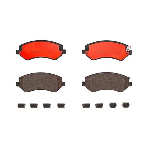 Brembo Front Ceramic Brake Pads Fits 2001-2007 Dodge Caravan 4 Pc Brakes P37007N
