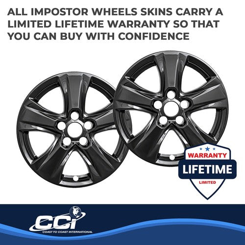 Coast To Coast IWCIMP434BLK IMPOSTOR  WHEEL COVER