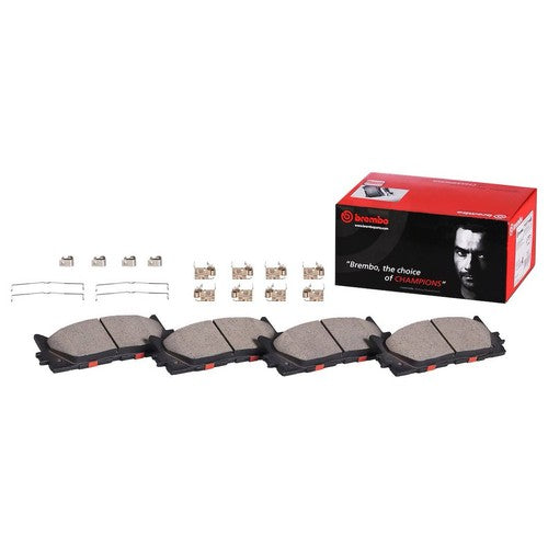 Brembo Front Ceramic Brake Pads Fits 2005-2015 Toyota Tacoma 4 Pc Brakes P83105N