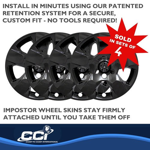 Coast To Coast IWCIMP435BLK IMPOSTOR  WHEEL COVER