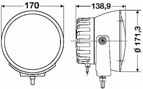 Hella 009094331 Rallye 4000 FOG LIGHT KIT