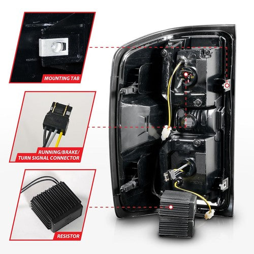 ANZO USA 311451  TAIL LIGHT KIT