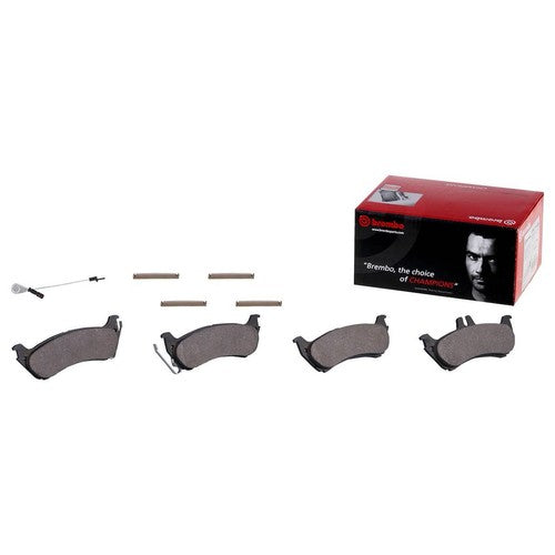 Brembo Rear Ceramic Brake Pads Fits 2002-2005 Mercedes-Benz ML500 4 Pc P50043N