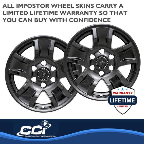 Coast To Coast IWCIMP390BLKN IMPOSTOR  WHEEL COVER