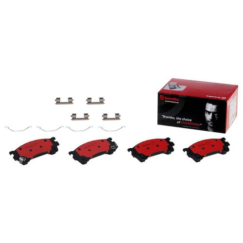 Brembo Front Ceramic Brake Pads Fits 1994-2002 Mazda 626 4 Piece Brakes P49023N