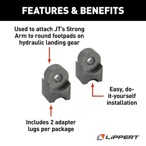 Lippert Components 314592 JT's Strong Arm TRAILER JACK ACCESSORIES