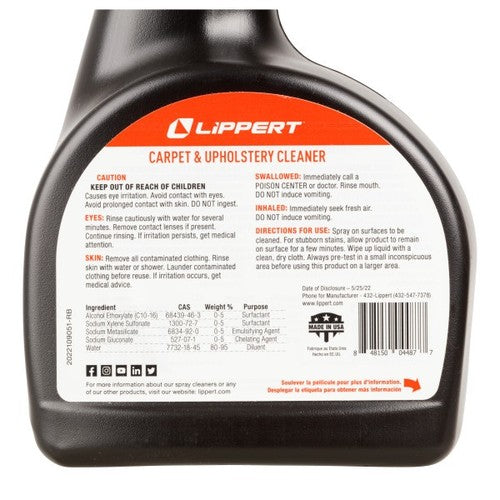 Lippert Components 2022013923  RV CLEANERS INTERIOR & SPECIAL