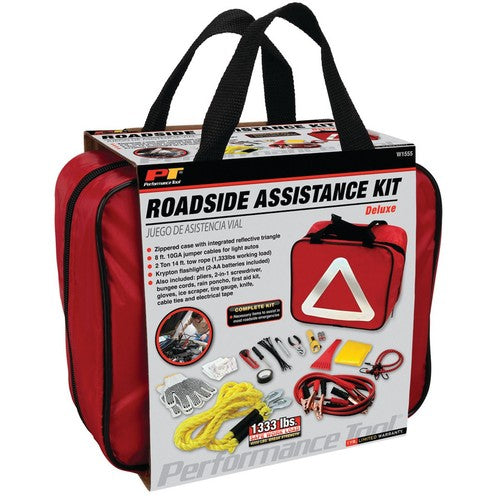Performance Tool W1555 Deluxe Roadside Emergency Kit