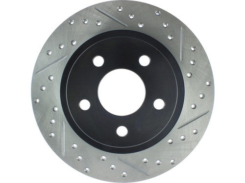 Stop Tech/ Power Slot 127.62064CL SportStop  Cryo-Treated Drilled And Slotted