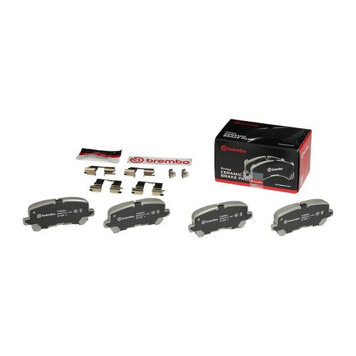 Brembo Rear Ceramic Brake Pads Fits 2011-2017 Honda Odyssey 4 Pc Brakes P28082N
