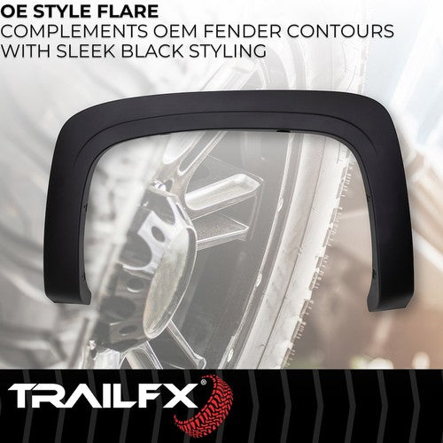 TrailFX TFC3001OE TFX Fender Flares FENDER FLARES