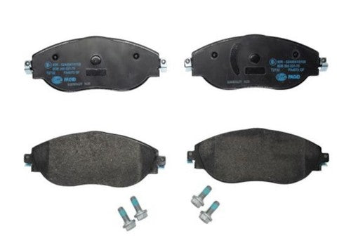 Hella Front Low Metallic Brake Pads Fits 2018-2024 Volkswagen Tiguan 2Pc Brakes