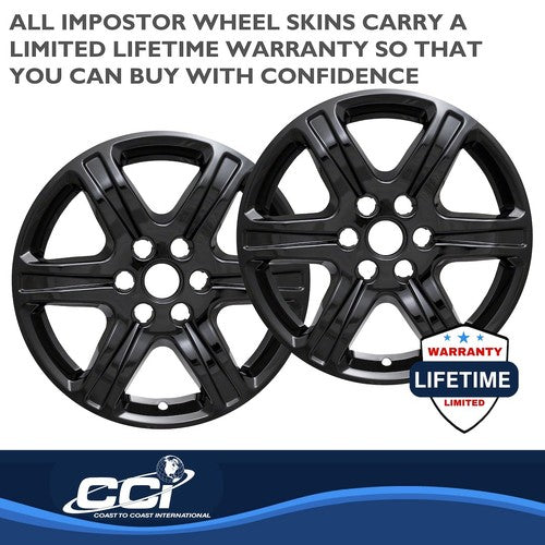 Coast To Coast IWCIMP395BLK IMPOSTOR  WHEEL COVER