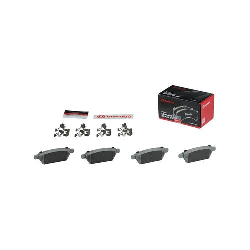 Brembo Rear Ceramic Brake Pads Fits 2006-2012 Ford Fusion 4 Piece Brakes P49051N