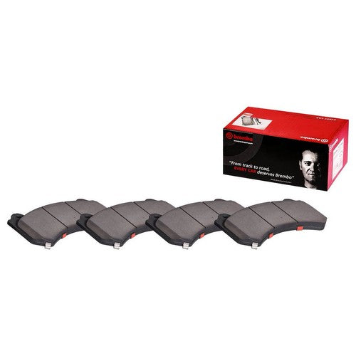Brembo Front Ceramic Brake Pads Fits 2011-2021 Jeep Grand Cherokee 4 Pc P37017N