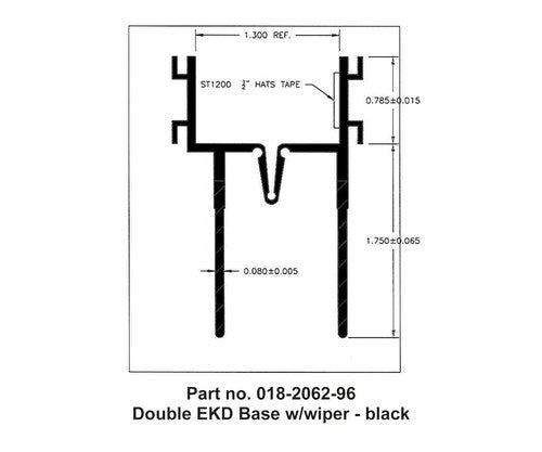 AP Products 018-2062-96  HARDWARE SEALS WEATHERSTRIP RV