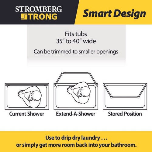 Stromberg Carlson EXT-3542 Extend A Shower BATHTUBS SHOWERS & SINKS RV
