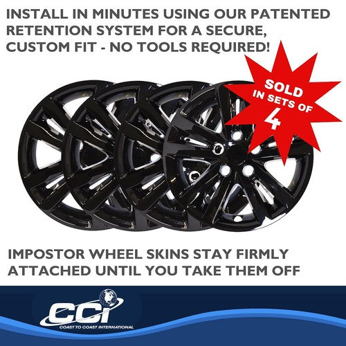 Coast To Coast IWCIMP453BLK IMPOSTOR  WHEEL COVER