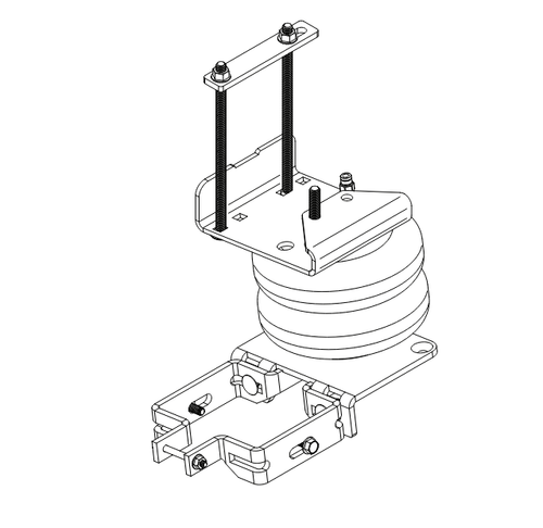 Firestone Industrial 2627 Ride-Rite HELPER SPRINGS