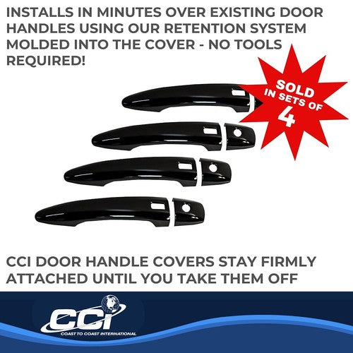 Coast To Coast CCIDH68587SBK  DOOR HANDLE COVER