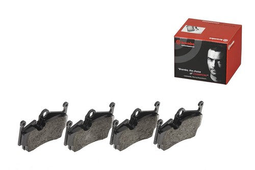 Brembo Rear Low Metallic Brake Pads Fits 2017-2023 Porsche 718 Boxster P65028