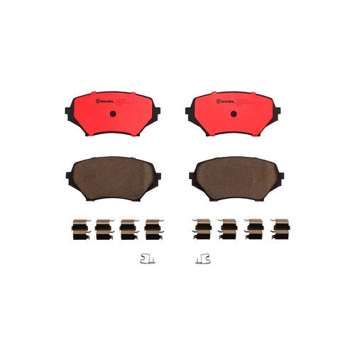 Brembo Front Ceramic Brake Pads Fits 2006-2015 Mazda MX-5 Miata 4 Pc P49043N