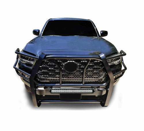 Black Horse Offroad RU-TOTA16-B-KIT Rugged Series GRILL GUARD