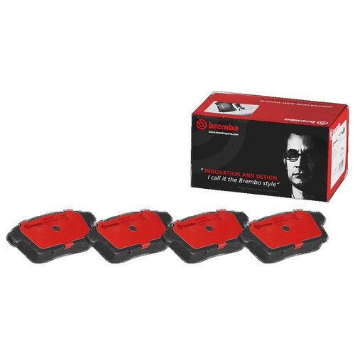 Brembo Rear Ceramic Brake Pads Fits 2007 Ford Edge 4 Piece Brake Pads P49041N
