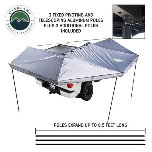 Overland Vehicle Systems 18079929 XD Nomadic 270 AWNING ACCESSORIES OA