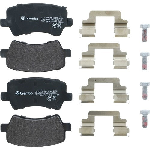 Brembo Rear Low Metallic Brake Pads Fits 2010-2017 Volvo XC60 Brakes 4 Pc P86021