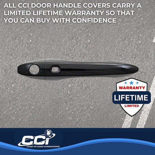 Coast To Coast CCIDH68582SBK  DOOR HANDLE COVER