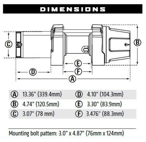 Warn 101035 VRX 35 WINCHES