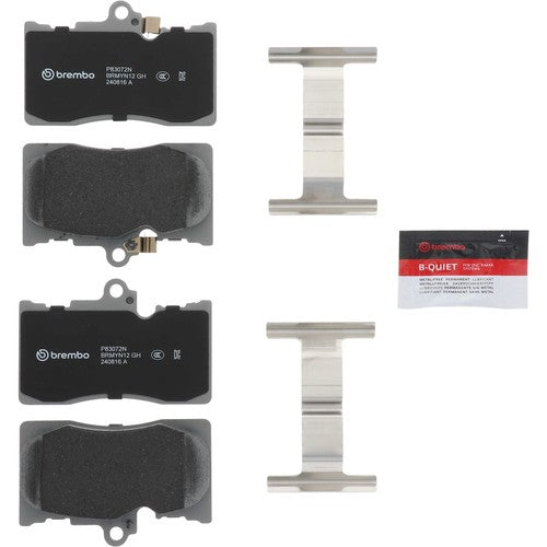 Brembo Front Ceramic Brake Pads Fits 2006-2002 Lexus IS 350 Brakes 4 Pc P83072N